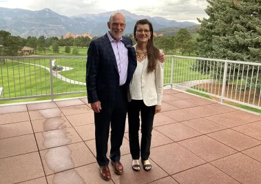 Dave and Lorra Beth at Garden of the Gods